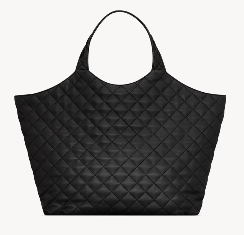 👜 YSL | Maxibolso shopper ICARE de piel de cordero acolchada - Imagen 5