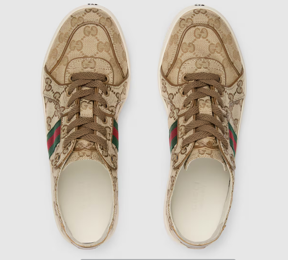 👜 Gucci | Zapatilla Stretch de caña baja para mujer - Imagen 5