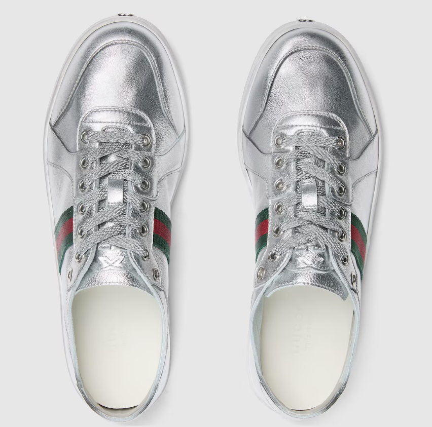 👜 Gucci | Zapatilla de caña baja Stretch para mujer - Imagen 6