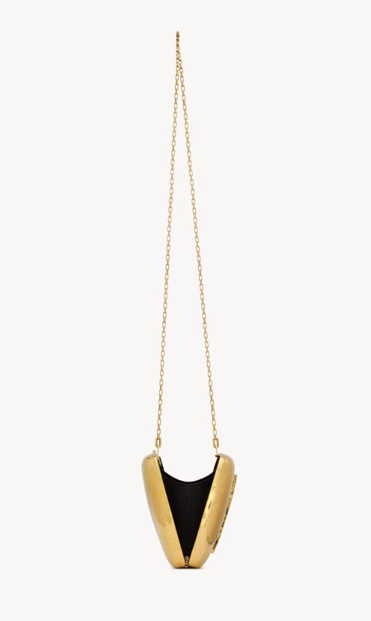 👜 YSL | Pochette Evening de metal - Imagen 5