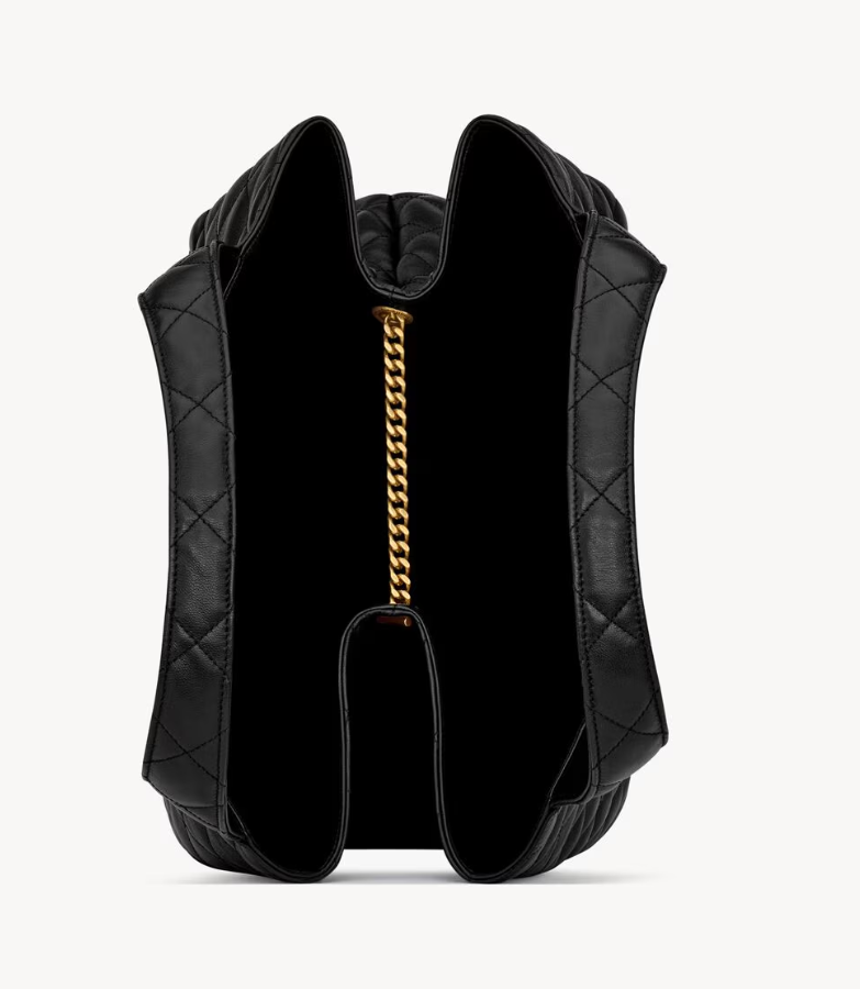 👜 YSL | Maxibolso shopper ICARE de piel de cordero acolchada - Imagen 6