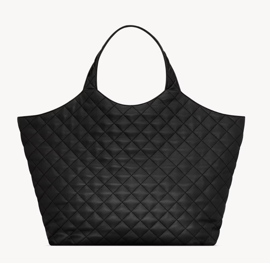 👜 YSL | Maxibolso shopper ICARE de piel de cordero acolchada - Imagen 5