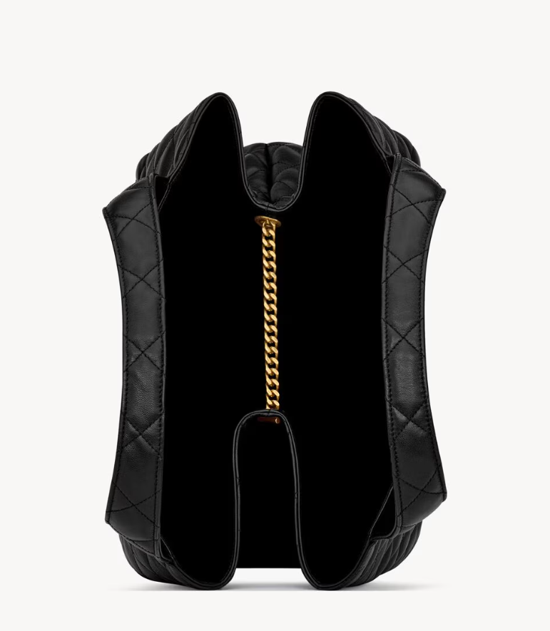 👜 YSL | Maxibolso shopper ICARE de piel de cordero acolchada - Imagen 6