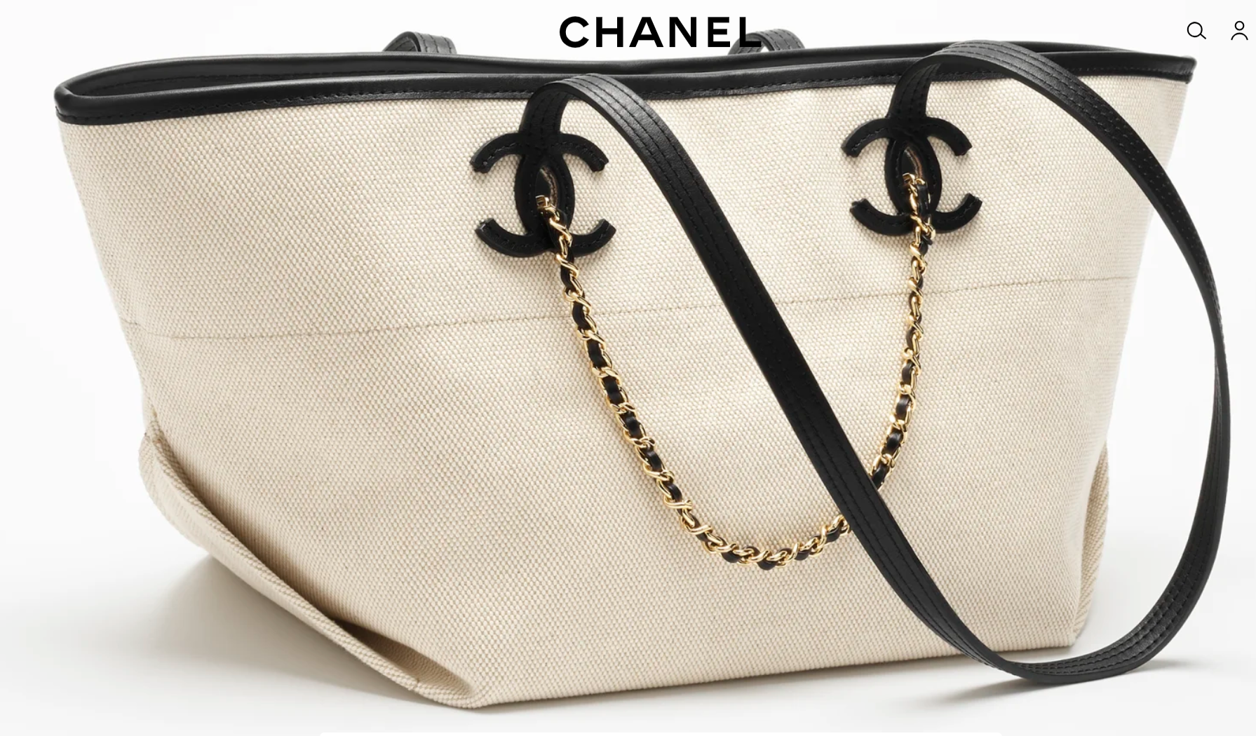 👜 CHANEL | Bolso shopping pequeño - Imagen 4