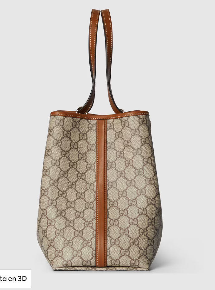 👜 DIOR | Bolso tote GG Emblem tamaño grande - Imagen 8