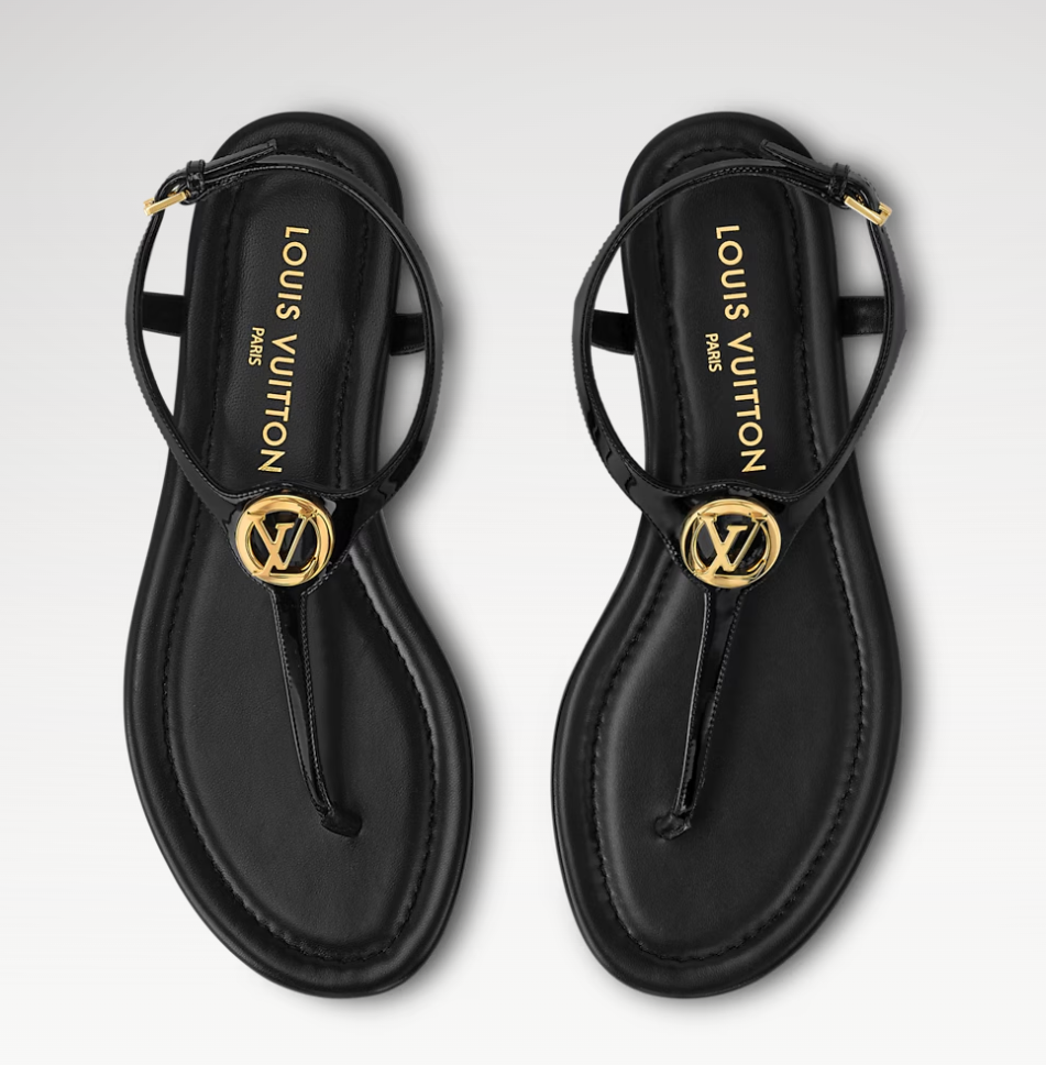 👜 LOUIS VUITTON | Sandalia plana Sunkiss