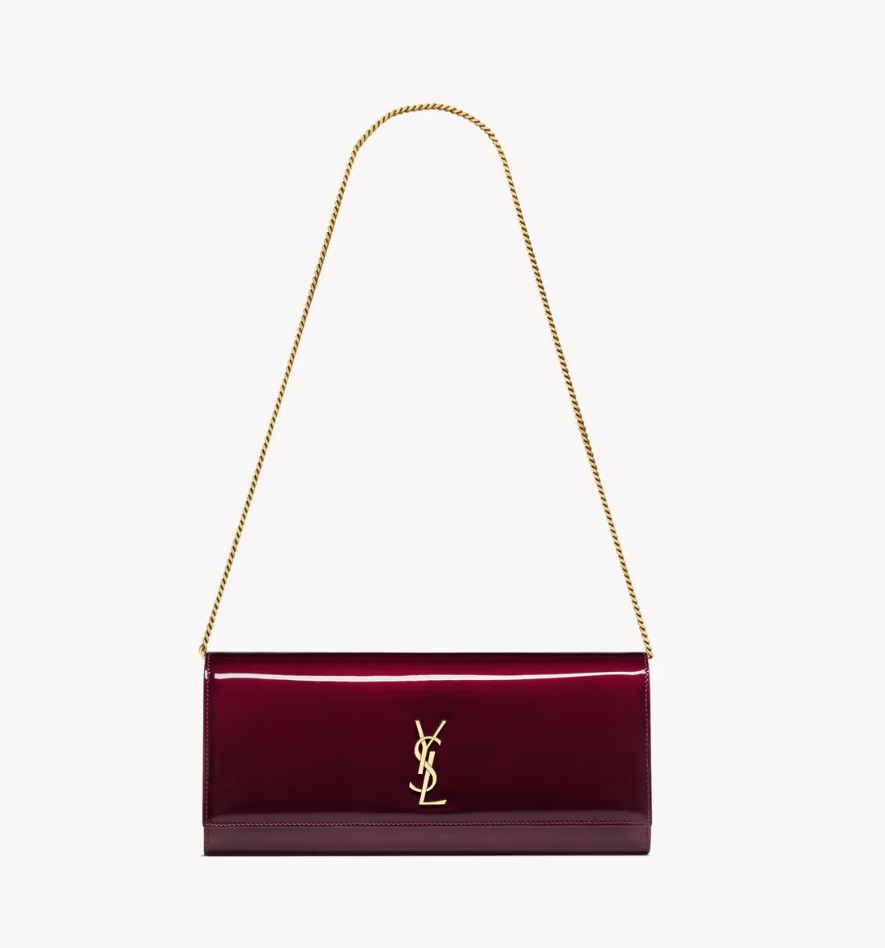 👜 YSL | Cartera de mano Kate de charol - Imagen 7