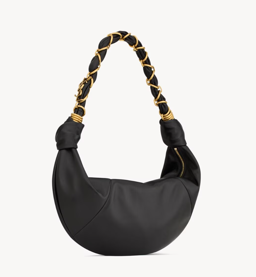 👜 YSL | Bolso pequeño estilo hobo Amalia de piel de cordero - Imagen 2