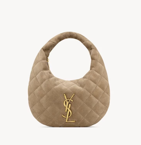 👜 YSL | Icarino de ante acolchado