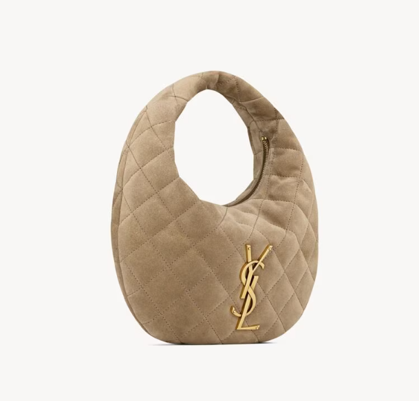 👜 YSL | Icarino de ante acolchado - Imagen 2