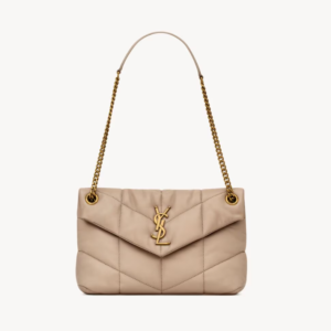 👜 YSL | Puffer small de piel de cordero