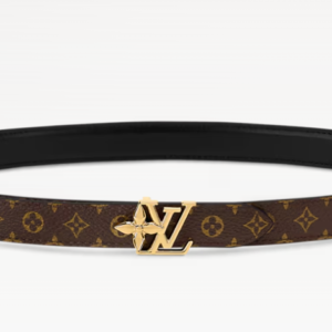 👜 LOUIS VUITTON | Cinturón reversible LV Bloom de 2 cm
