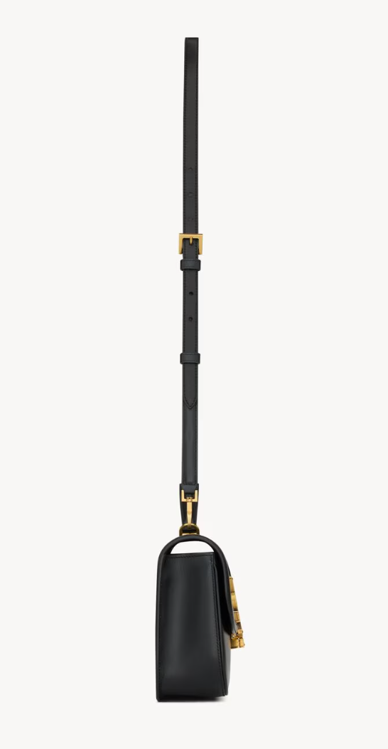 👜 YSL | Bolso Solférino pequeño con asa superior de piel box Saint Laurent - Imagen 2