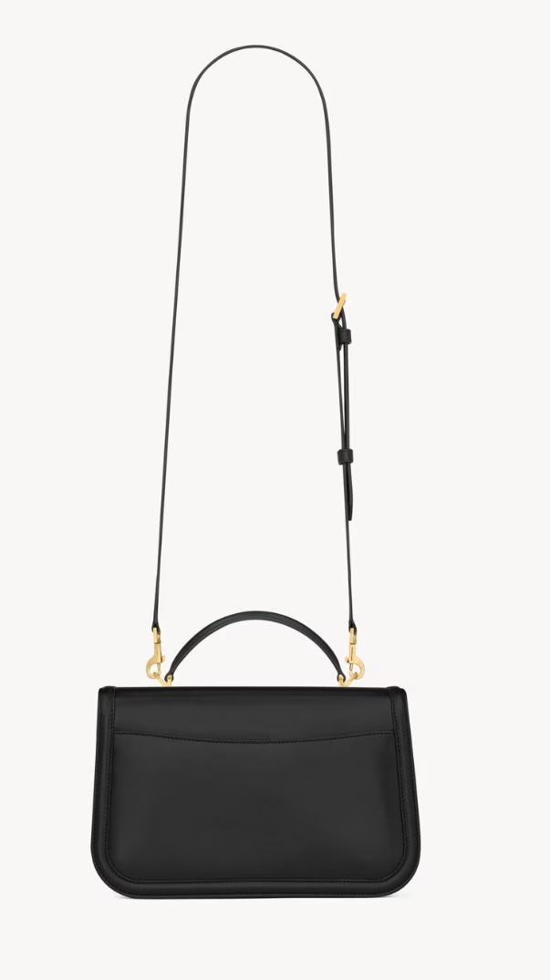 👜 YSL | Bolso Solférino pequeño con asa superior de piel box Saint Laurent - Imagen 3