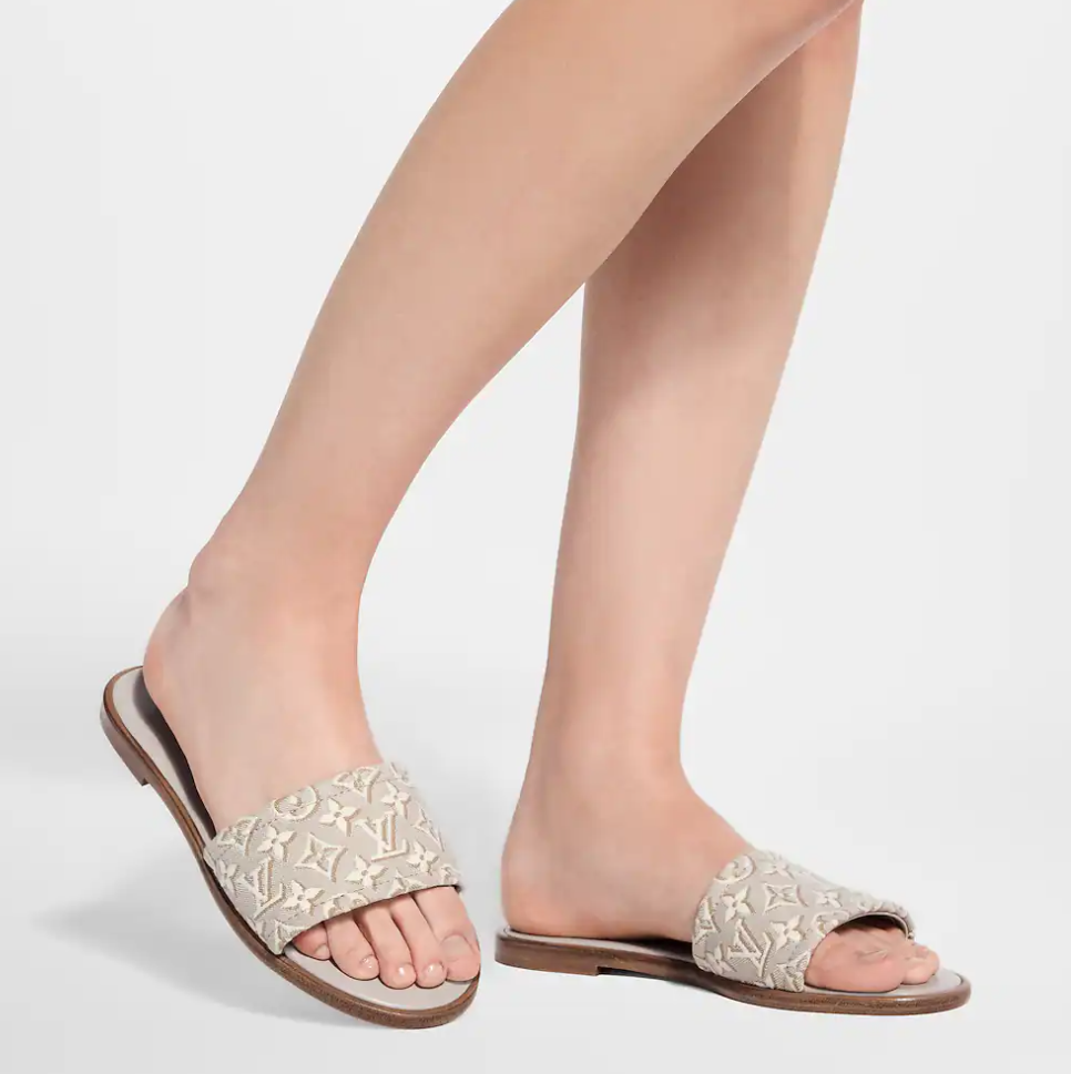 👜 LOUIS VUITTON | Mule plano Lily - Imagen 4