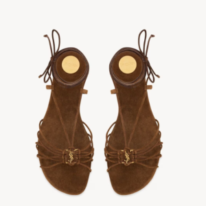 👜 YSL | Sandalias Babylone de ante
