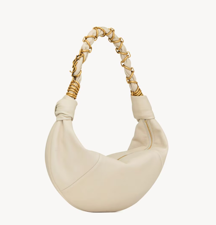 👜 YSL | Bolso pequeño estilo hobo Amalia de piel de cordero - Imagen 4