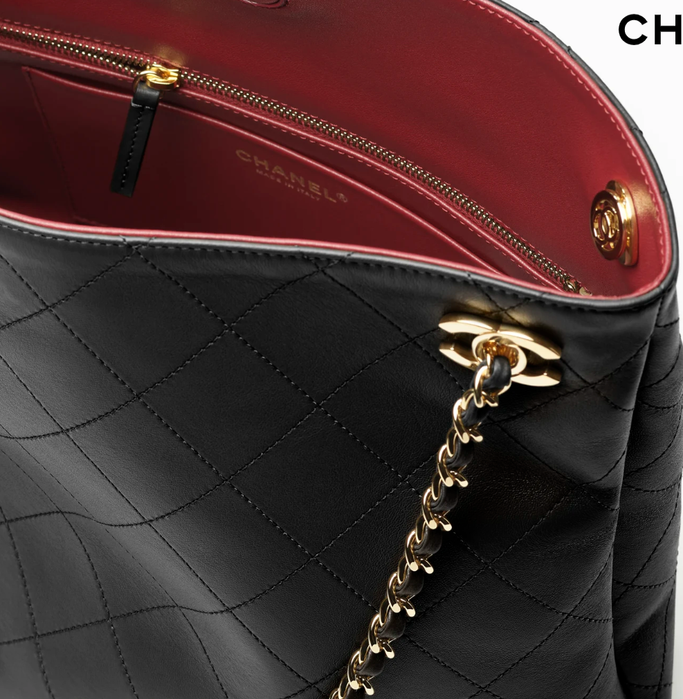 👜 CHANEL | Métiers d’art 2026 Bolso shopping - Imagen 3