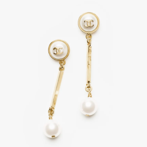 👜 CHANEL | Pendientes largos