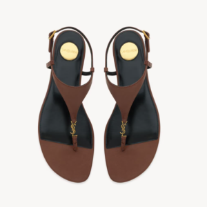 👜 YSL | Sandalias Cassandra de piel lisa