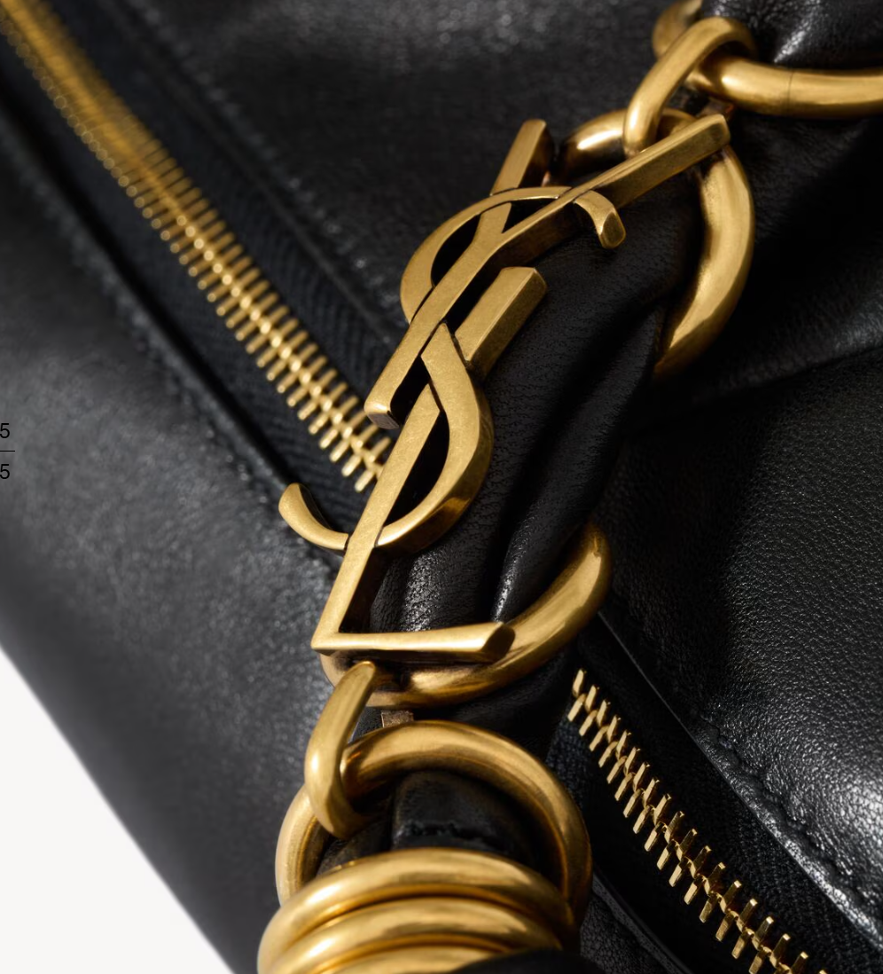 👜 YSL | Bolso pequeño estilo hobo Amalia de piel de cordero - Imagen 4