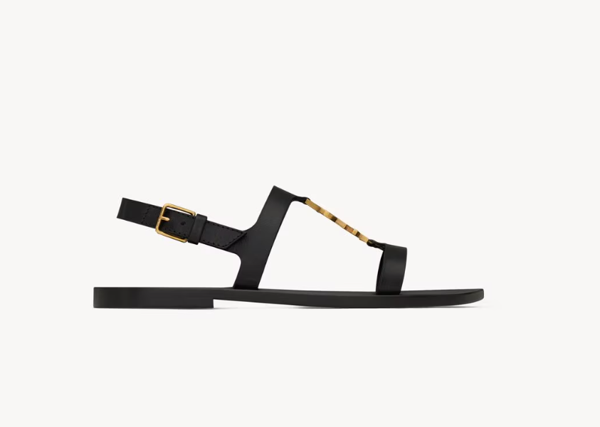 👜 YSL | Sandalias Cassandra de piel lisa - Imagen 3