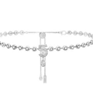 👜 CHANEL | Collar con línea de diamantes Eternal N°5