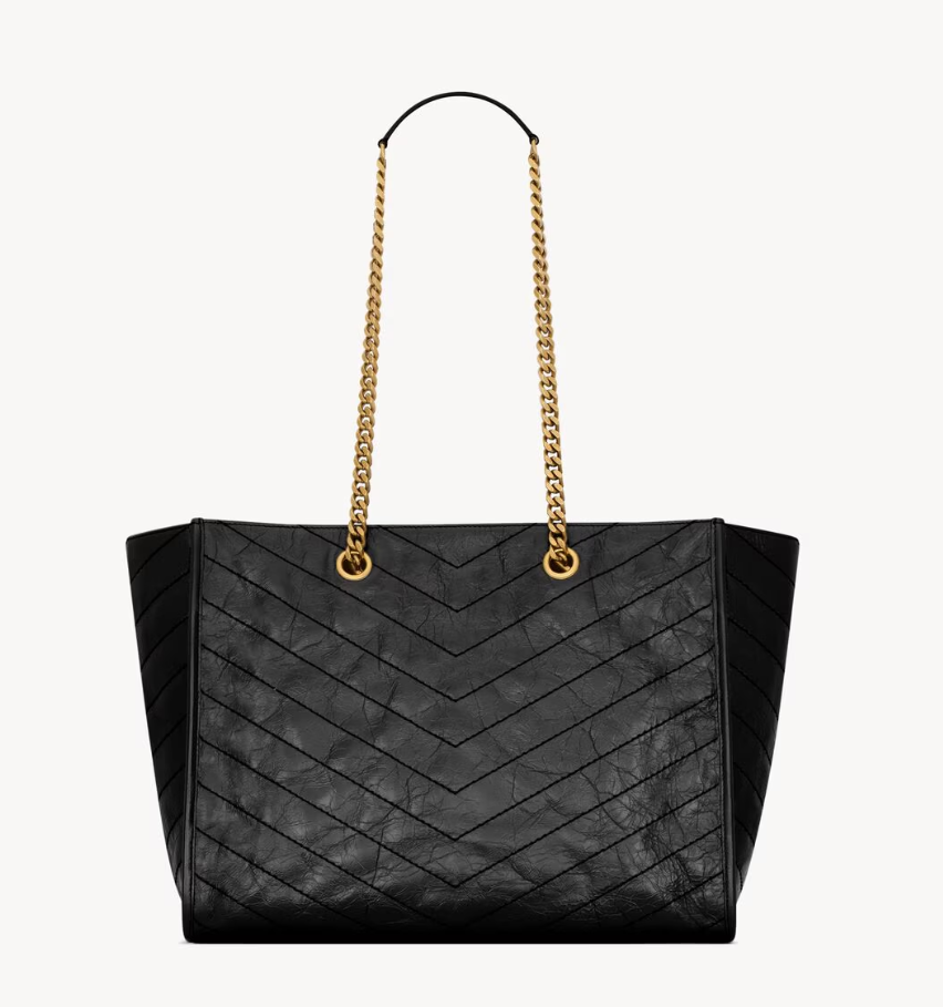 👜 YSL | Bolso shopper Niki de piel vintage - Imagen 6