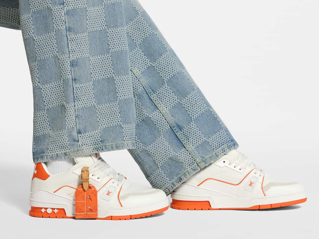 👜 LOUIS VUITTON | Zapatilla deportiva LV Trainer - Imagen 2