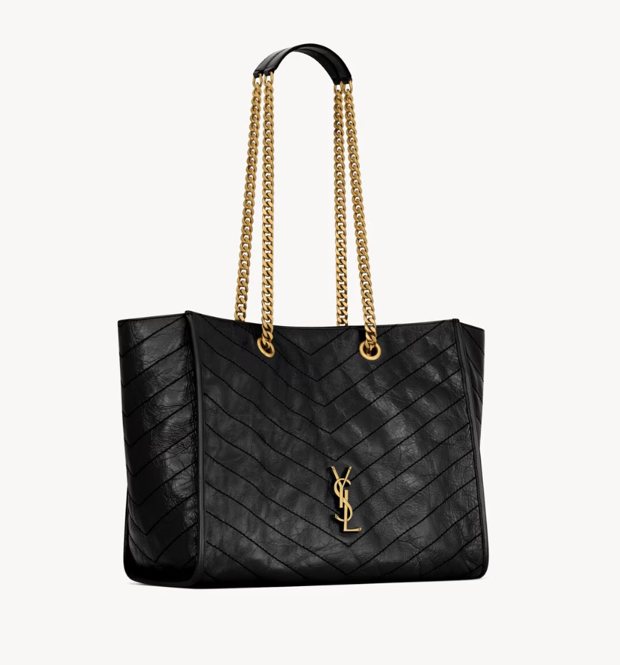 👜 YSL | Bolso shopper Niki de piel vintage - Imagen 4