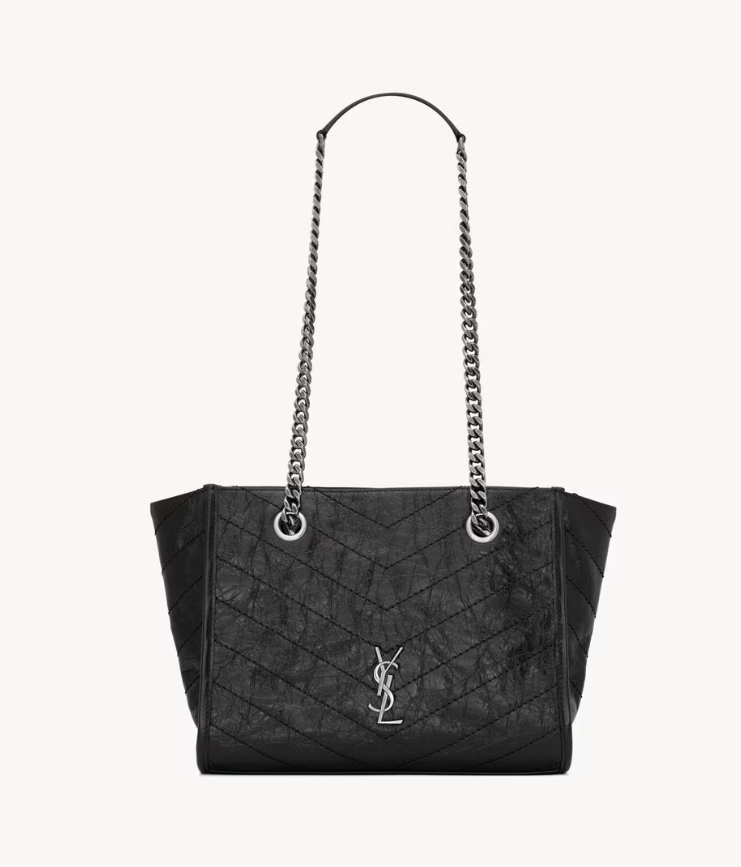 👜 YSL | Bolso shopper pequeño Niki de piel vintage