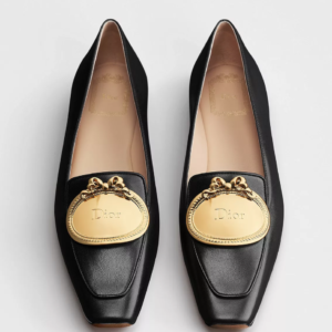 👜 DIOR | Mocasín Dior Médaillon con hebilla