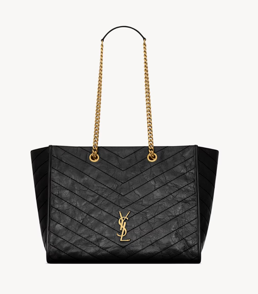 👜 YSL | Bolso shopper Niki de piel vintage