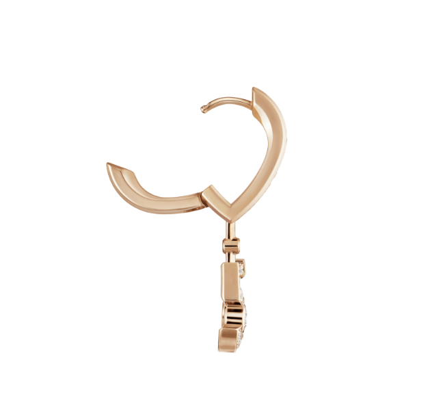 👜 CHANEL | Pendientes de aro Eternal N°5 - Imagen 3