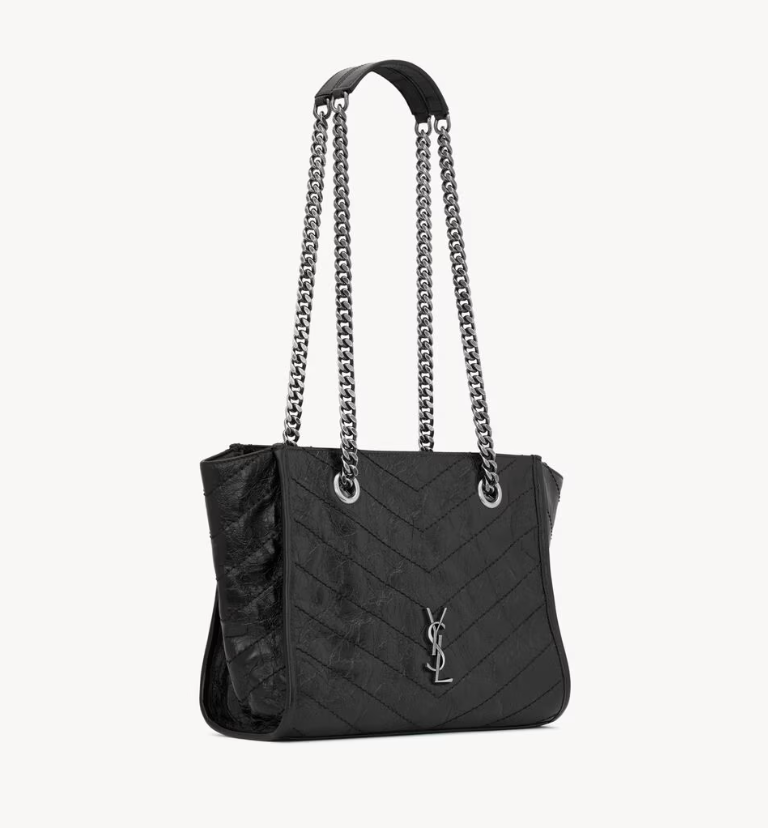 👜 YSL | Bolso shopper pequeño Niki de piel vintage - Imagen 5