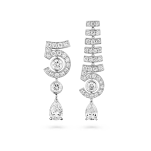 👜 CHANEL | Pendientes asimétricos N°5 Drop