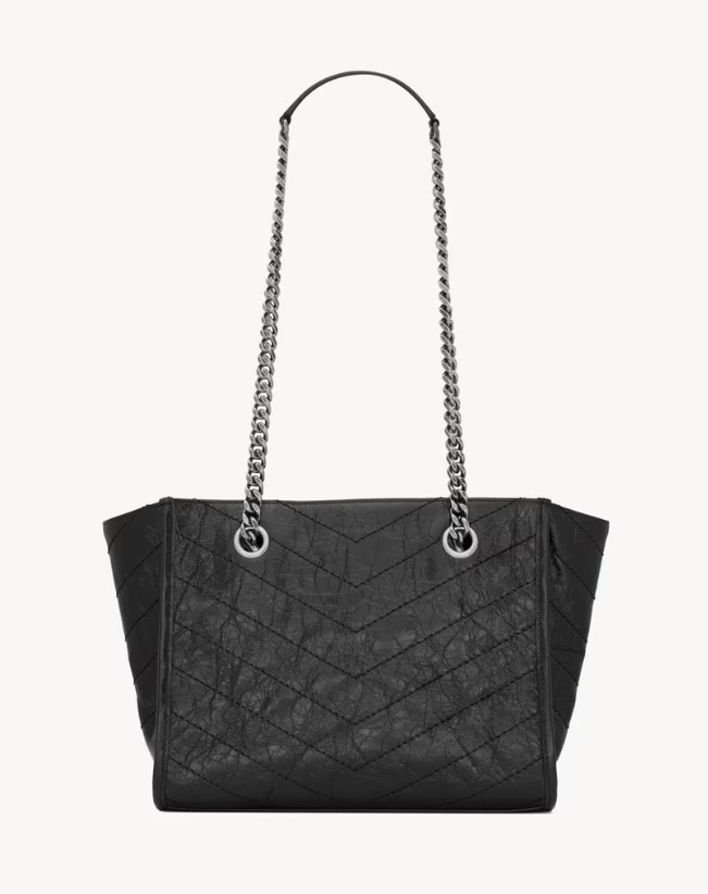 👜 YSL | Bolso shopper pequeño Niki de piel vintage - Imagen 7