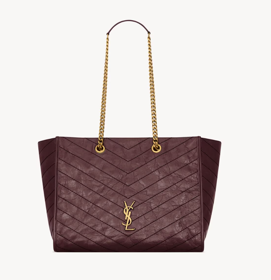 👜 YSL | Bolso shopper Niki de piel vintage