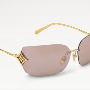 👜 LOUIS VUITTON | Gafas de sol Curvy Flower Rectangle