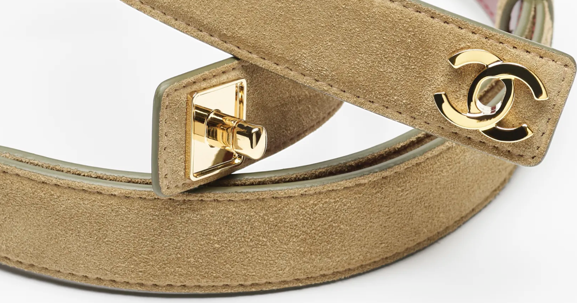 👜 CHANEL | Cinturón de cuero - Imagen 3