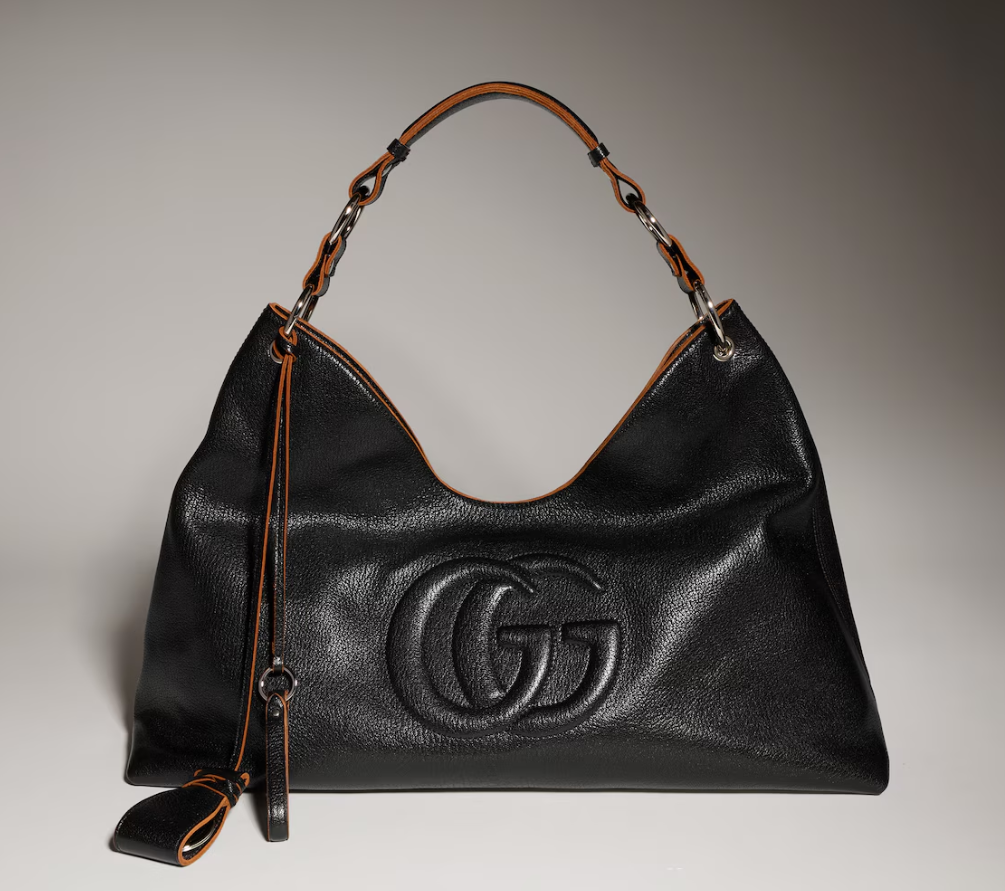 👜 Gucci | Bolso de hombro grande con Detalle de Doble G